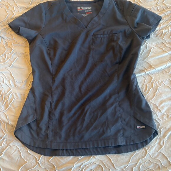 NWOT Grey's Anatomy Capri SPX Stretch Scrub Top - Picture 2 of 7